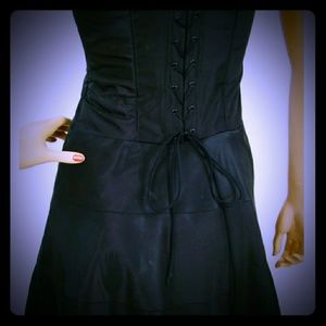 Nicole Miller little black corset dress